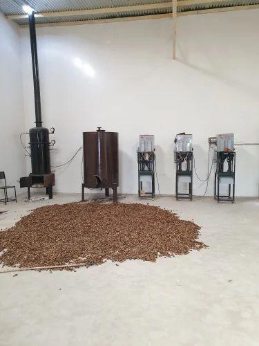 વુડ ફાયર્ડ 200 KG/HR વર્ટિકલ સ્ટીમ બોઈલર