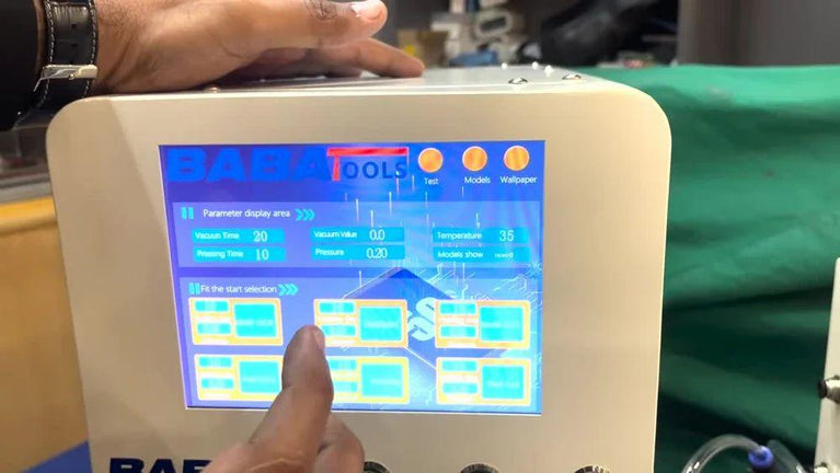 YMJ મોબાઇલ ડિસ્પ્લે LCD ગ્લાસ વેક્યુમ OCA લેમિનેટર સંપૂર્ણ સેટઅપ