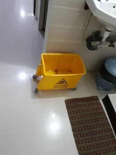 Yellow Plastics Dustbins