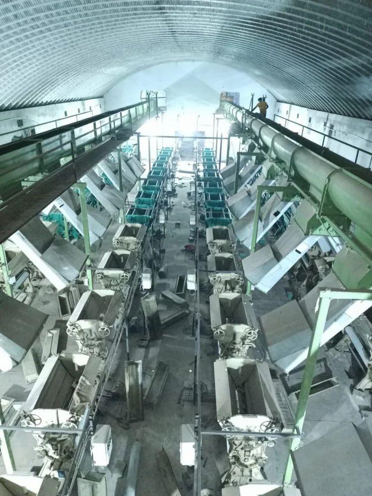 centre convear system Cotton Gining Machine automation  plants