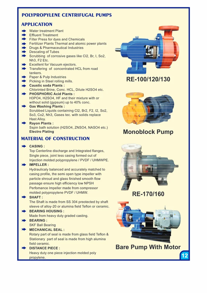 industrial  Acid Pump