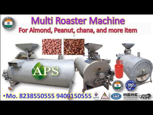 roasting nut machine