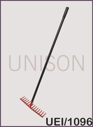 Garden Rake With Pipe Handle/1096