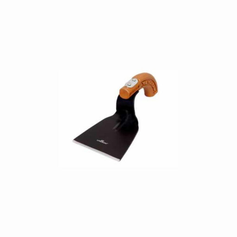 Khurpa With Plastic Handle Wood Type  5"