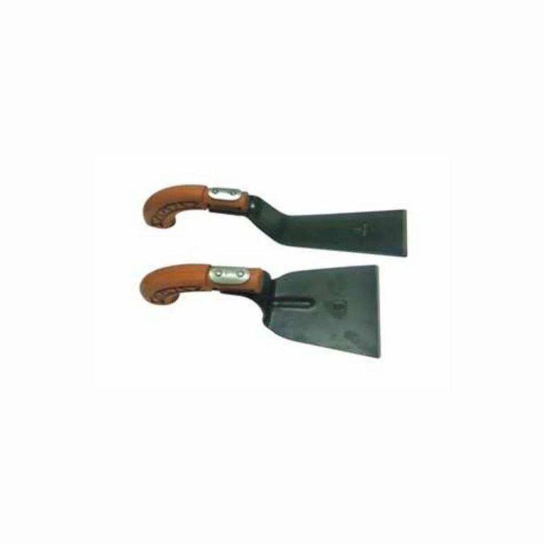 Khurpa With Plastic Handle Wood Type  5"