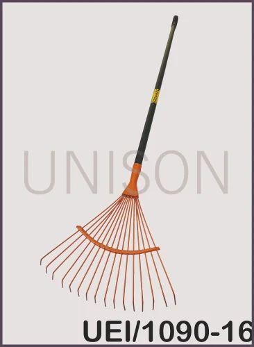 LEAF RAKE (16Teeth) WITH PIPE HANDLE