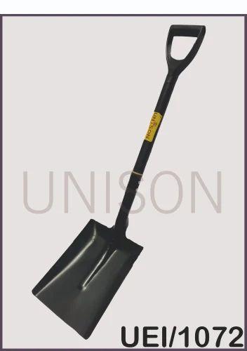 Square Mouth Shovel with Metal Shaft