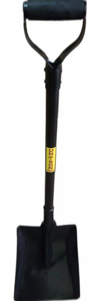 Square Mouth Shovel with Metal Shaft