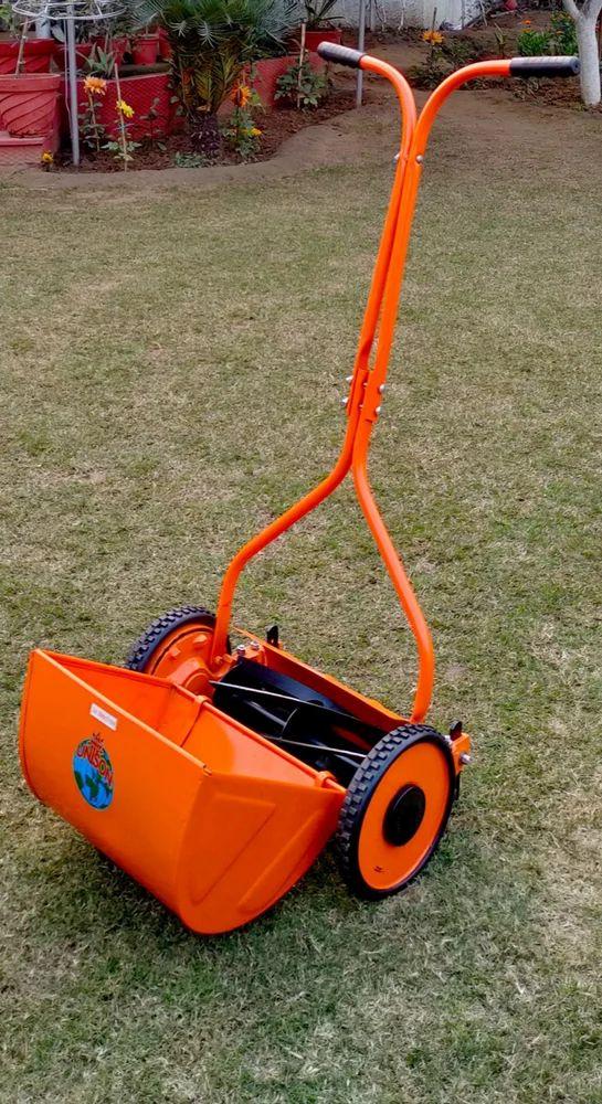 Steel Frame Wheel Type Push Mower (Pressed Steel)